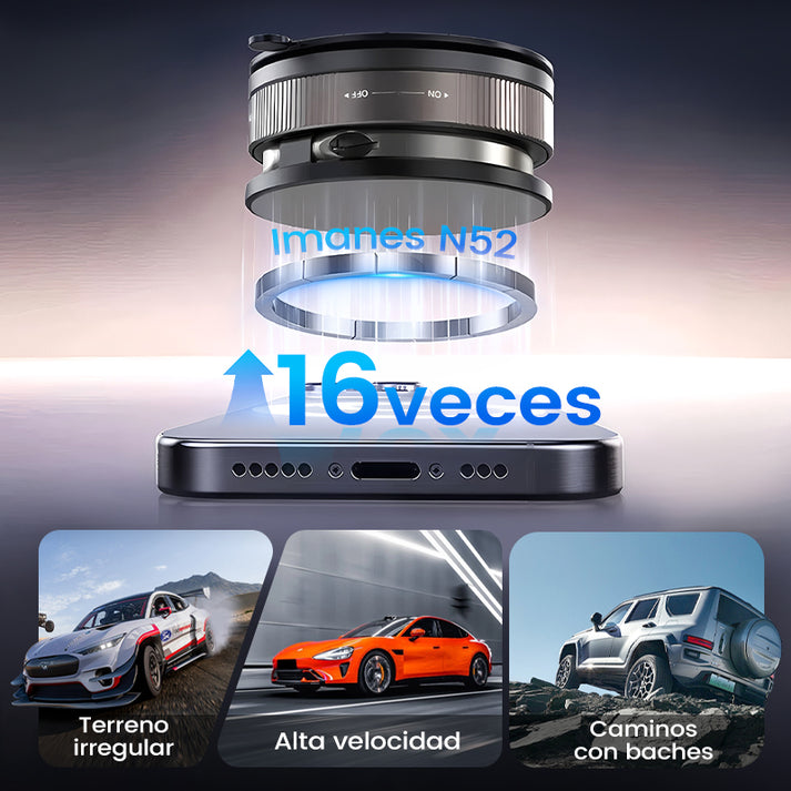 SOPORTE MAGNETICO PROSILVER 360 PARA AUTO