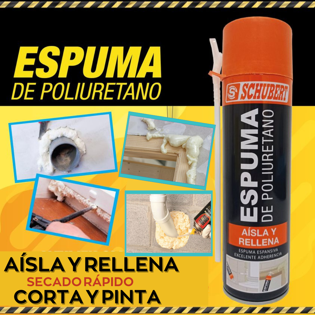 ESPUMA MÁGICA EXPANSIVA DE RELLENO PROFESIONAL