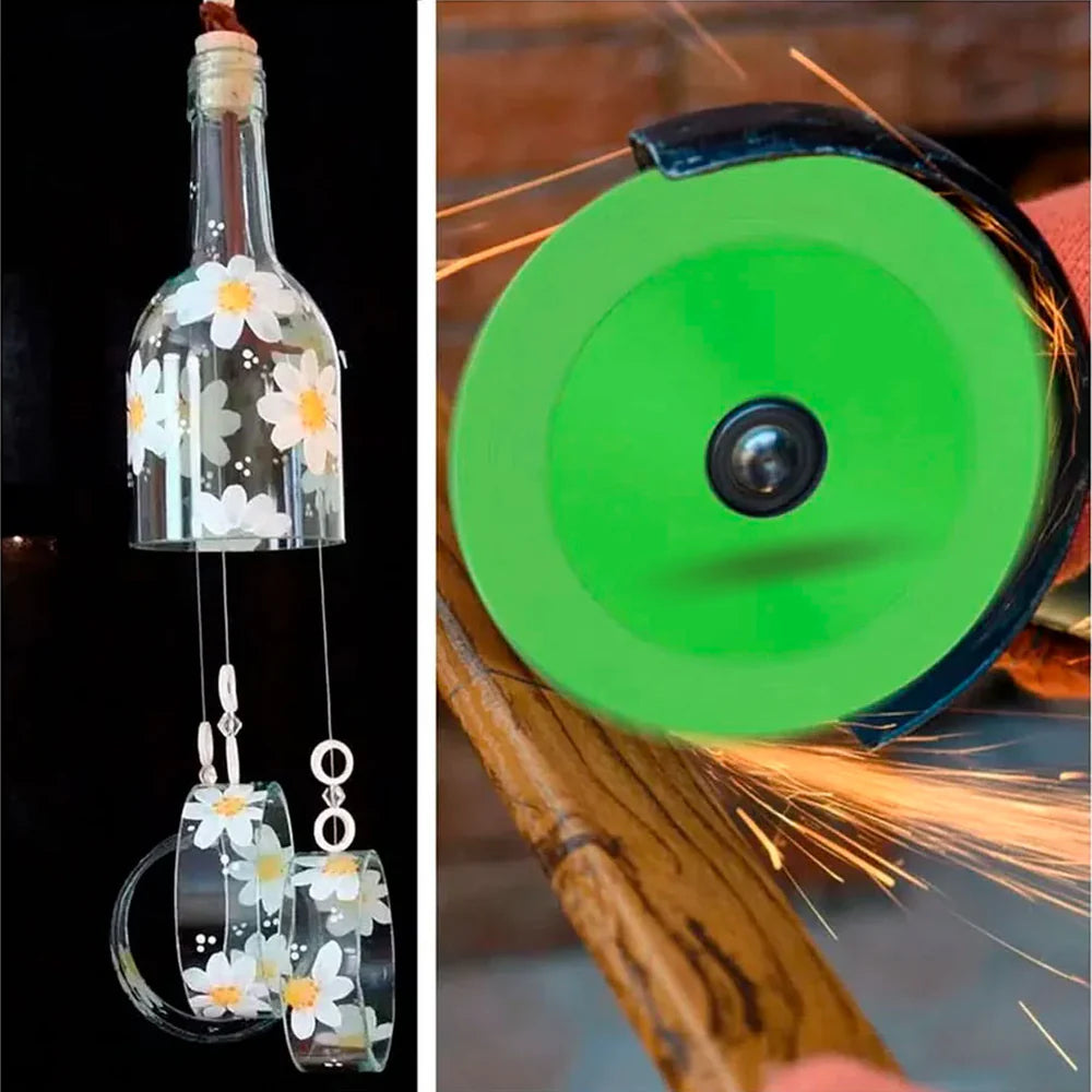 SET 3 DISCOS DIAMANTE PROFESIONAL CORTA VIDRIO, PORCELANATO Y CRISTAL MODELO 2027