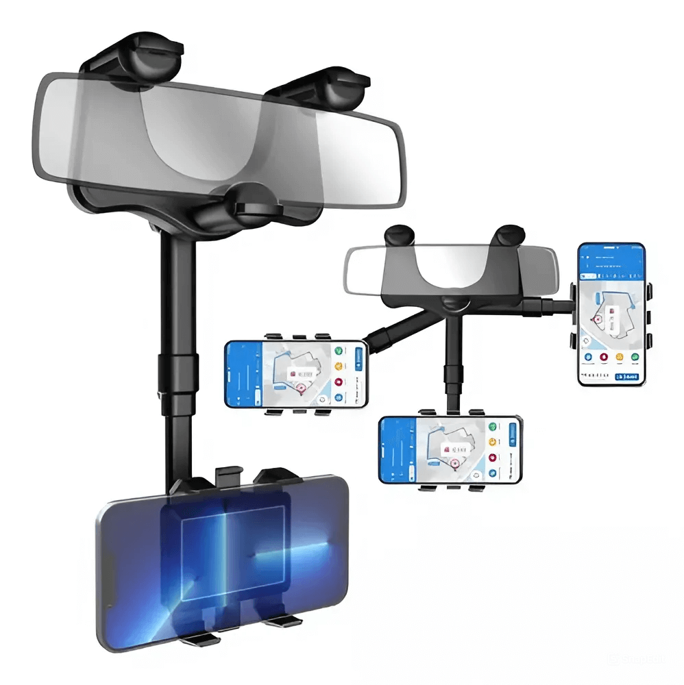 HANDELGRIP® SOPORTE DE CELULAR PARA RETROVISOR DE AUTO 360 GRADOS